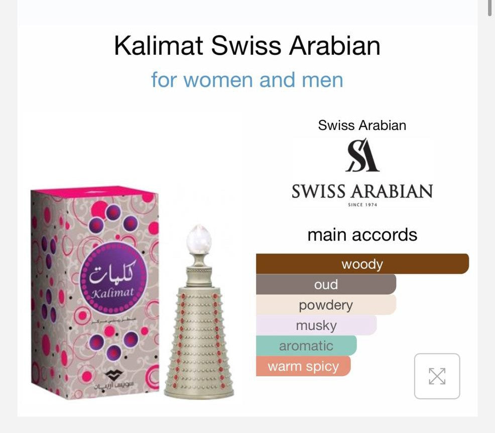 Fragrances Haven Oil Impression of Swiss Arabian Oud - Kalimat